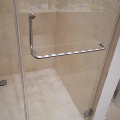 cancel de baño vidrio templado precio